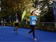 30 October 2016; Nora Deacon of Graigue-Ballycallan AC  during the SSE Airtricity Dublin Marathon 2016 in Dublin City. 19,500 runners took to the Fitzwilliam Square start line to participate in the 37th running of the SSE Airtricity Dublin Marathon, making it the fourth largest marathon in Europe. Photo by Stephen McCarthy/Sportsfile