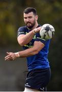 31 October 2016; Mick Kearney of Leinster during squad training at UCD in Belfield, Dublin. Photo by Seb Daly/Sportsfile