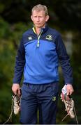 31 October 2016; Leinster head coach Leo Cullen during squad training at UCD in Belfield, Dublin. Photo by Seb Daly/Sportsfile