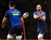 31 October 2016; Hayden Triggs, right, of Leinster during squad training at UCD in Belfield, Dublin. Photo by Seb Daly/Sportsfile