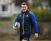 31 October 2016; Peter Dooley of Leinster during squad training at UCD in Belfield, Dublin. Photo by Seb Daly/Sportsfile
