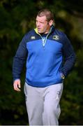 31 October 2016; Mike Ross of Leinster during squad training at UCD in Belfield, Dublin. Photo by Seb Daly/Sportsfile