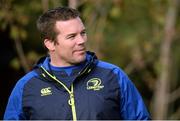 31 October 2016; Leinster scrum coach John Fogarty during squad training at UCD in Belfield, Dublin. Photo by Seb Daly/Sportsfile