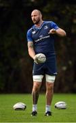 31 October 2016; Hayden Triggs of Leinster during squad training at UCD in Belfield, Dublin. Photo by Seb Daly/Sportsfile