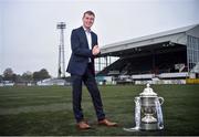 31 October 2016; Dundalk manager Stephen Kenny during a Dundalk Press day ahead of the Irish Daily FAI Cup Senior Final at Oriel Park in Dundalk, Co.Louth. Photo by David Maher/Sportsfile