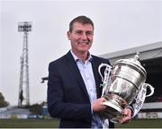 31 October 2016; Dundalk manager Stephen Kenny during a Dundalk Press day ahead of the Irish Daily FAI Cup Senior Final at Oriel Park in Dundalk, Co.Louth. Photo by David Maher/Sportsfile