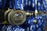 30 October 2016; A detailed view of the finishers medal during the SSE Airtricity Dublin Marathon 2016 in Dublin City. 19,500 runners took to the Fitzwilliam Square start line to participate in the 37th running of the SSE Airtricity Dublin Marathon, making it the fourth largest marathon in Europe. Photo by Stephen McCarthy/Sportsfile