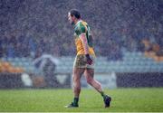 16 October 2016; Michael Murphy of Glenswillyduring a heavy shower during the Donegal County Senior Club Football Championship Final game between Kilcar and Glenswilly at MacCumhaill Park in Ballybofey, Co. Donegal. Photo by Oliver McVeigh/Sportsfile