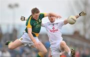 20 March 2011; Caoimhin King, Meath, in action against Daryl Flynn, Kildare. Allianz Football League, Division 2, Round 5, Kildare v Meath, St Conleth's Park, Newbridge, Co. Kildare. Picture credit: David Maher / SPORTSFILE