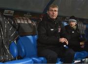 3 November 2016; Dundalk manager Stephen Kenny before the start of the UEFA Europa League Group D Matchday 4 match between Zenit St Petersburg and Dundalk at Stadion Pertrovskiy in St Petersburg, Russia. Photo by David Maher/Sportsfile