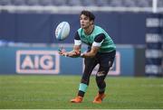 4 November 2016; Joey Carbery of Ireland during the team captain's run at Soldier Field in Chicago, USA. Photo by Brendan Moran/Sportsfile