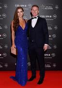 4 November 2016; Ciarán Kilkenny of Dublin with Lorraine O'Shea arriving at the 2016 GAA/GPA Opel All-Stars Awards at the Convention Centre in Dublin. Photo by Ramsey Cardy/Sportsfile