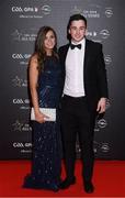 4 November 2016; Paul Murphy of Kerry with Michelle Breen arriving at the 2016 GAA/GPA Opel All-Stars Awards at the Convention Centre in Dublin. Photo by Ramsey Cardy/Sportsfile
