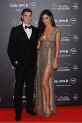 4 November 2016; Brendan Maher of Tipperary with Aoife Hannon arriving at the 2016 GAA/GPA Opel All-Stars Awards at the Convention Centre in Dublin. Photo by Ramsey Cardy/Sportsfile