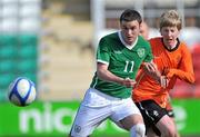 20 March 2011; Jason Moran, Ireland, in action against Daan Dikken, Holland. CP Invitational Tournament, St. Patrick's Day Cup Final, Ireland v Holland, Tallaght Stadium, Tallaght, Dublin. Picture credit: Brian Lawless / SPORTSFILE