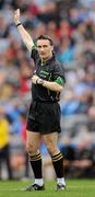20 March 2011; Referee Maurice Deegan. Allianz Football League Division 1 Round 5, Dublin v Mayo, Croke Park, Dublin. Picture credit: Ray McManus / SPORTSFILE