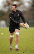 21 March 2011; Ulster's Pedrie Wannenburg in action during squad training ahead of their Celtic League match against Glasgow Warriors on Friday. Ulster Rugby Squad Training, Newforge Training Ground, Belfast, Co. Antrim. Picture credit: Oliver McVeigh / SPORTSFILE