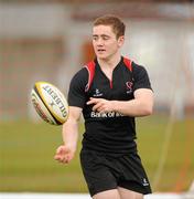 21 March 2011; Ulster's Paddy Jackson in action during squad training ahead of their Celtic League match against Glasgow Warriors on Friday. Ulster Rugby Squad Training, Newforge Training Ground, Belfast, Co. Antrim. Picture credit: Oliver McVeigh / SPORTSFILE