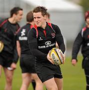 21 March 2011; Ulster's Craig Gilroy in action during squad training ahead of their Celtic League match against Glasgow Warriors on Friday. Ulster Rugby Squad Training, Newforge Training Ground, Belfast, Co. Antrim. Picture credit: Oliver McVeigh / SPORTSFILE