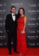 4 November 2016; Donegal footballer Ryan McHugh with Bridget Molloy arriving at the 2016 GAA/GPA Opel All-Stars Awards at the Convention Centre in Dublin. Photo by Ramsey Cardy/Sportsfile