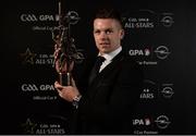 4 November 2016; Tipperary hurler Pádraic Maher with his award at the 2016 GAA/GPA Opel All-Stars Awards at the Convention Centre in Dublin. Photo by Seb Daly/Sportsfile