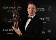 4 November 2016; Kilkenny hurler Walter Welsh with his award at the 2016 GAA/GPA Opel All-Stars Awards at the Convention Centre in Dublin. Photo by Seb Daly/Sportsfile