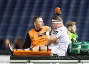 4 November 2016; Ross Kane of Ulster leaves the field injured during the Guinness PRO12 Round 8 match between Edinburgh Rugby and Ulster at BT Murrayfield Stadium in Edinburgh, Scotland. Photo by Graham Stuart/Sportsfile