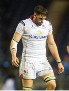 4 November 2016; Clive Ross of Ulster leaves the field dejected after defeat in the Guinness PRO12 Round 8 match between Edinburgh Rugby and Ulster at BT Murrayfield Stadium in Edinburgh, Scotland. Photo by Graham Stuart/Sportsfile