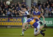 5 November 2016; Enda Varley of St Vincent’s scores a point during the Dublin County Senior Club Football Championship Final between Castleknock and St Vincent's at Parnell Park in Dublin. Photo by Seb Daly/Sportsfile