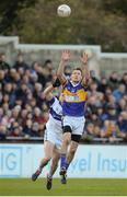 5 November 2016; James Sherry of Castleknock in action against Albert Martin of St Vincent’s during the Dublin County Senior Club Football Championship Final between Castleknock and St Vincent's at Parnell Park in Dublin. Photo by Seb Daly/Sportsfile