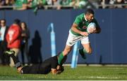 5 November 2016; Rob Kearney of Ireland is tackled by Aaron Smith of New Zealand during the International rugby match between Ireland and New Zealand at Soldier Field in Chicago, USA. Photo by Brendan Moran/Sportsfile