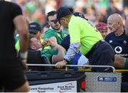 5 November 2016; Jordi Murphy of Ireland is stretchered off during the International rugby match between Ireland and New Zealand at Soldier Field in Chicago, USA. Photo by Brendan Moran/Sportsfile