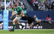 5 November 2016; Andrew Trimble of Ireland is tackled by Kieran Read of New Zealand during the International rugby match between Ireland and New Zealand at Soldier Field in Chicago, USA. Photo by Brendan Moran/Sportsfile