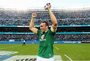 5 November 2016; Ultan Dillane of Ireland celebrates after the International rugby match between Ireland and New Zealand at Soldier Field in Chicago, USA. Photo by Brendan Moran/Sportsfile