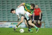 23 March 2011; Padraig Quinn, Limerick, in action against James O'Donoghue, Kerry. Cadbury Munster GAA Football Under 21 Championship Semi-Final, Limerick v Kerry, Gaelic Grounds, Limerick. Picture credit: Diarmuid Greene / SPORTSFILE