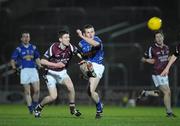 23 March 2011; James McGivney, Longford, in action against James Dolan, Westmeath. Cadbury Leinster GAA Football Under 21 Championship Semi-Final, Longford v Westmeath, Pairc Tailteann, Navan, Co. Meath. Picture credit: Barry Cregg / SPORTSFILE