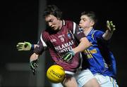 23 March 2011; Darragh Daly, Westmeath, in action against Robbie Smith, Longford. Cadbury Leinster GAA Football Under 21 Championship Semi-Final, Longford v Westmeath, Pairc Tailteann, Navan, Co. Meath. Picture credit: Barry Cregg / SPORTSFILE
