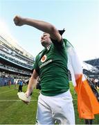5 November 2016; Donnacha Ryan of Ireland celebrates victory after the International rugby match between Ireland and New Zealand at Soldier Field in Chicago, USA. Photo by Brendan Moran/Sportsfile