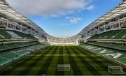 6 November 2016; A general view of the Aviva Stadium before the Irish Daily Mail FAI Cup Final match between Cork City and Dundalk at Aviva Stadium in Lansdowne Road, Dublin. Photo by Eóin Noonan/Sportsfile