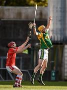 6 November 2016; Tom Murnane of Kilmoyley in action against Ger Collins of Monaleen during the AIB Munster Intermediate Club Hurling Championship Semi-Final game between Kilmoyley and Monaleen at Gaelic Grounds in Limerick. Photo by Diarmuid Greene/Sportsfile