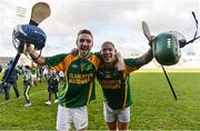 6 November 2016; Sean Dowling, left, and Adrian Royle of Kilmoyley celebrate after victory over Monaleen in the AIB Munster Intermediate Club Hurling Championship Semi-Final game between Kilmoyley and Monaleen at Gaelic Grounds in Limerick. Photo by Diarmuid Greene/Sportsfile