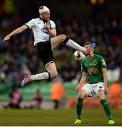 6 November 2016; Chris Shields of Dundalk in action during the Irish Daily Mail FAI Cup Final match between Cork City and Dundalk at Aviva Stadium in Lansdowne Road, Dublin. Photo by Seb Daly/Sportsfile