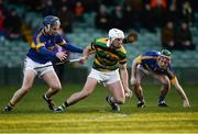 6 November 2016; Patrick Horgan of Glen Rovers in action against Nigel Foley and Neil Carmody of Patrickswell during the AIB Munster GAA Hurling Senior Club Championship semi-final game between Patrickswell and Glen Rovers at Gaelic Grounds in Limerick. Photo by Diarmuid Greene/Sportsfile