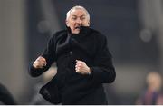 6 November 2016; Cork City manager John Caulfield celebrates at the final whistle in the Irish Daily Mail FAI Cup Final match between Cork City and Dundalk at Aviva Stadium in Lansdowne Road, Dublin. Photo by Eóin Noonan/Sportsfile