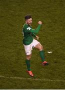 6 November 2016; Seán Maguire of Cork City celebrates his side's victory following the Irish Daily Mail FAI Cup Final match between Cork City and Dundalk at Aviva Stadium in Lansdowne Road, Dublin. Photo by Stephen McCarthy/Sportsfile