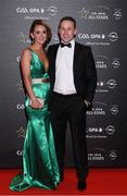 4 November 2016; Mayo footballer Andy and Jennifer Moran arrive for the 2016 GAA/GPA Opel All-Stars Awards at the Convention Centre in Dublin. Photo by Ramsey Cardy/Sportsfile