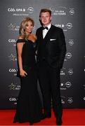 4 November 2016; Galway hurler Joe Canning and Pam Richardson arrive for the 2016 GAA/GPA Opel All-Stars Awards at the Convention Centre in Dublin. Photo by Ramsey Cardy/Sportsfile