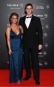 4 November 2016; Tipperary footballer Conor Sweeney and Shauna Hill arrive for the 2016 GAA/GPA Opel All-Stars Awards at the Convention Centre in Dublin. Photo by Ramsey Cardy/Sportsfile