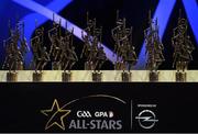 4 November 2016; A general view of the awards at the 2016 GAA/GPA Opel All-Stars Awards at the Convention Centre in Dublin. Photo by Ramsey Cardy/Sportsfile
