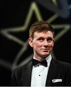 4 November 2016; Waterford hurler Austin Gleeson with his award at the 2016 GAA/GPA Opel All-Stars Awards at the Convention Centre in Dublin. Photo by Ramsey Cardy/Sportsfile